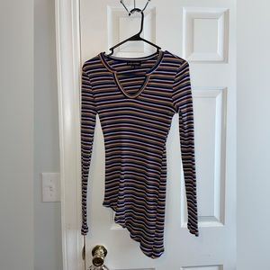 Stripped Long Sleeve Multi Colored Long Sleeve